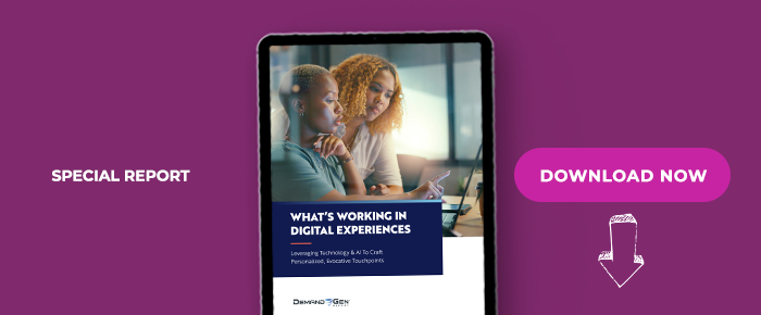 What's Working In Digital Experiences? Leveraging Technology & AI To Craft Personalized, Evocative Touchpoints