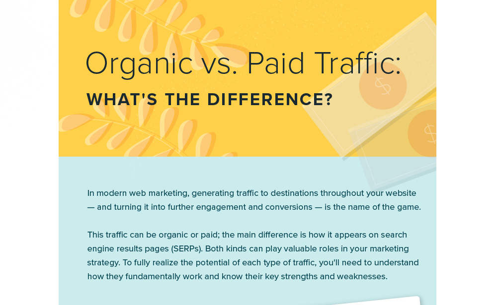 Organic Vs. Paid Traffic: What's The Difference?