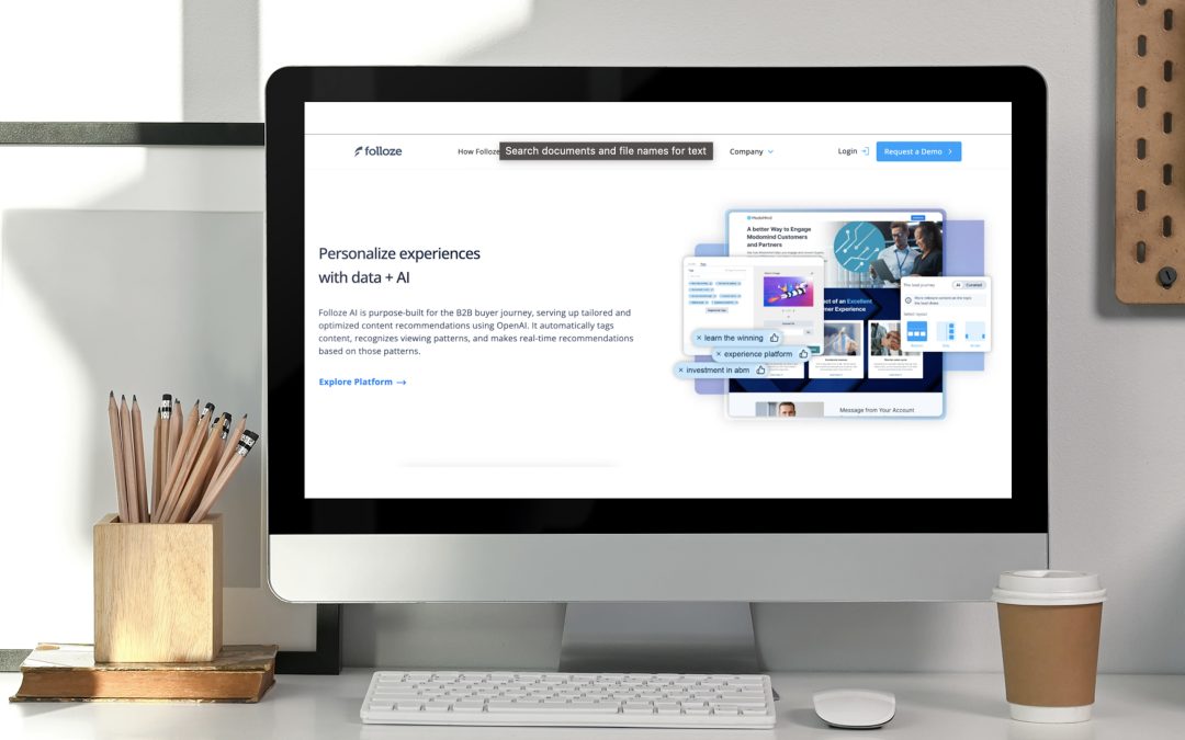 Folloze Announces GeneratorAI To Help Unlock Personalized Buyer Experiences At Scale