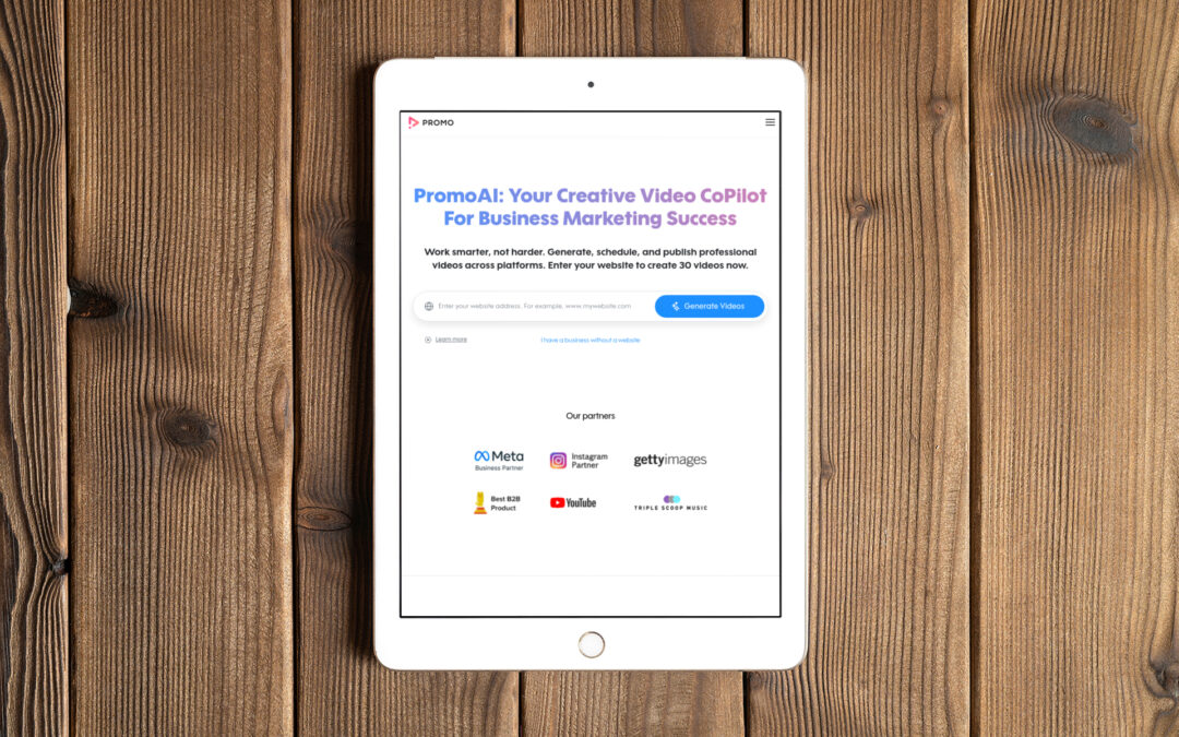 Promo.com Debuts AI Tool For Social Video Ideation, Creation & Publication