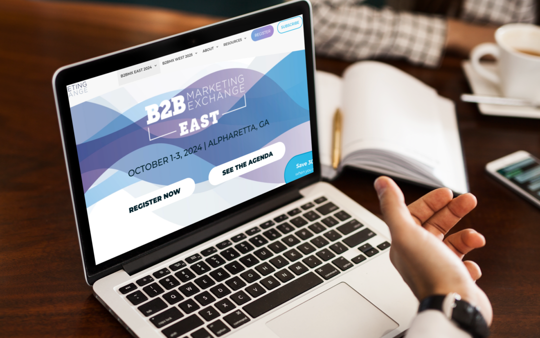 The Countdown Begins: B2B Marketing Exchange East Is 2 Weeks Away