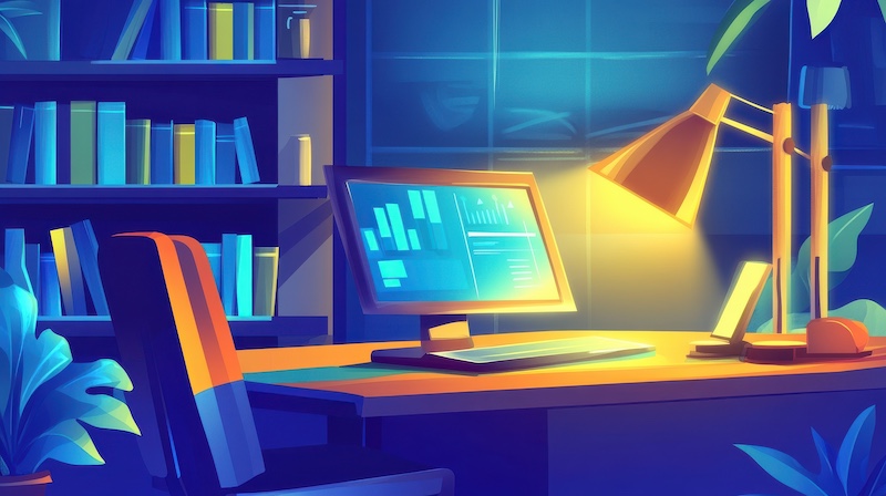 Online business courses isolated cartoon vector illustrations set. Online MBA, B2B marketing online degree, business negotiations and leadership programs, distance learning vector cartoon. illustrati