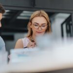 Successful B2b Marketing Team Strategizing Targeting and Lead Generation