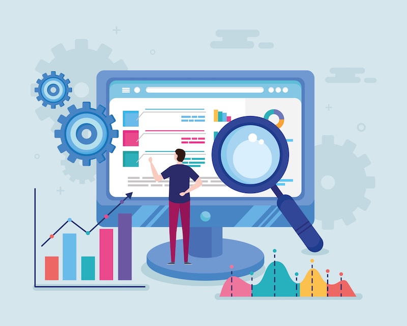analytics data with desktop