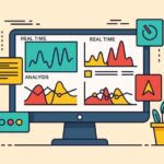 Madison Logic Dynamic real time data analysis on a digital screen, showcasing data visualization, analytics and dashboard insights for strategic decision making