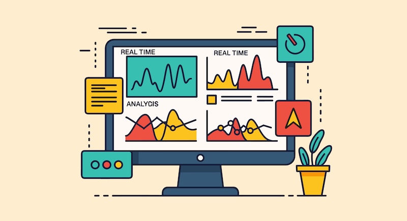 Madison Logic Dynamic real time data analysis on a digital screen, showcasing data visualization, analytics and dashboard insights for strategic decision making