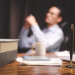 business approve and certificate concept, confirmation of business marketing document permit and certified stamping, signing on business partner paper to success, or concept of attorney and insurance