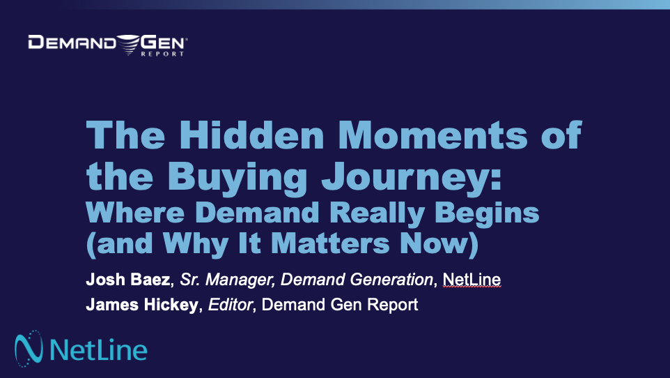 The Hidden Moments of the Buying Journey: Where Demand Really Begins (and Why It Matters Now)