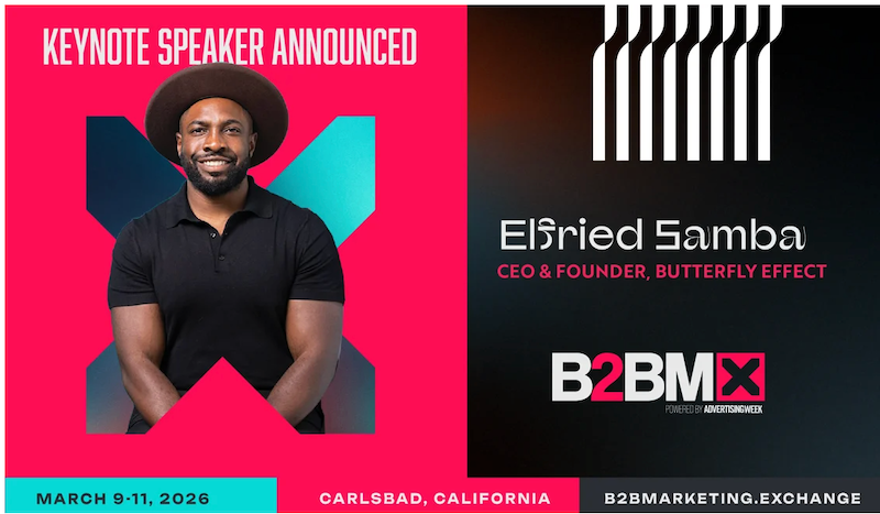 Meet B2BMX 2026 Keynote Speaker Elfried Samba