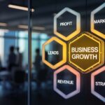 OneMagnify acquires Optimal Illuminating Business Growth Visualizing success through strategy sales leads and marketing in a modern office with