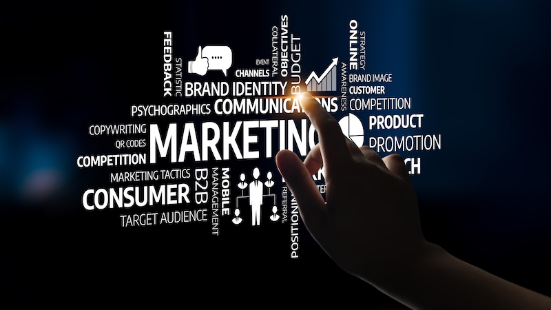 5W PR Creative Finger Pointing at Marketing Concepts and Strategies in Modern Business Environment with Focus on Communication and Audience Engagement. Tessel