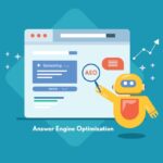 Gartner AEO B2B Buyers Evolution of search engine to answer engine optimization. AI overviews for search queries.