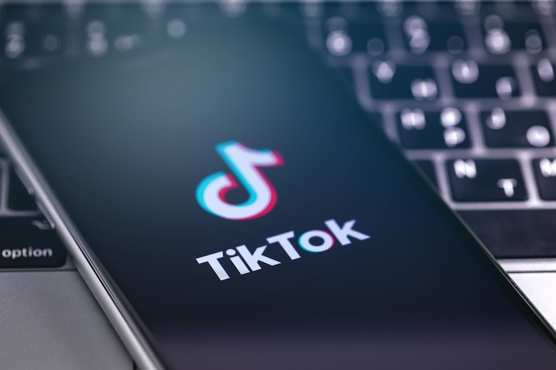HubSpot, TikTok Integration symbol on the display smartphone closeup. TikTok is app to create and share videos. Moscow, Russia May 22, 2019