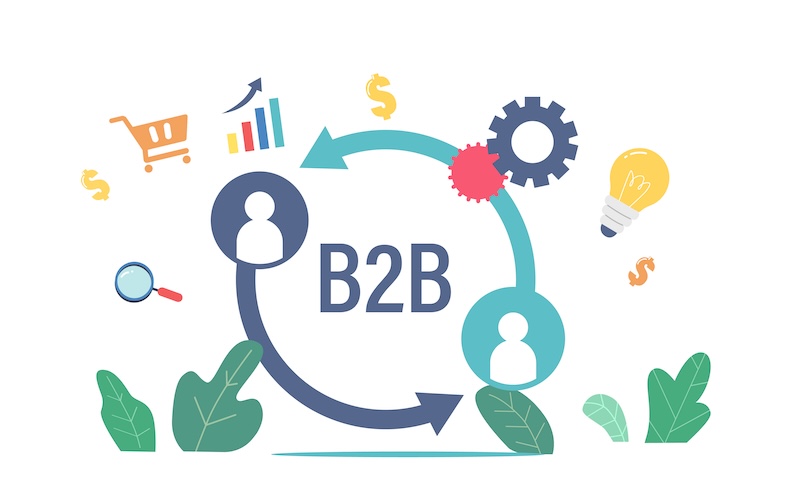 Content Marketing Jobs are Splitting in Two: Semrush Business to Business Marketing Strategy, B2B Solution Concept. Online Partnership, Agreement, Partnership Collaboration