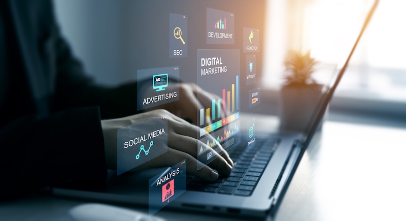 MiQ B2B Marketing Funnel Digital marketing for promotion of products with social media, email, website and channel search engine.Attract organic traffic for big sales.