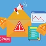 Validity Guy Hanson Email Marketing Mistakes Concept Illustration with Warning Icons, Spam Label, and Declining Performance Analytics
